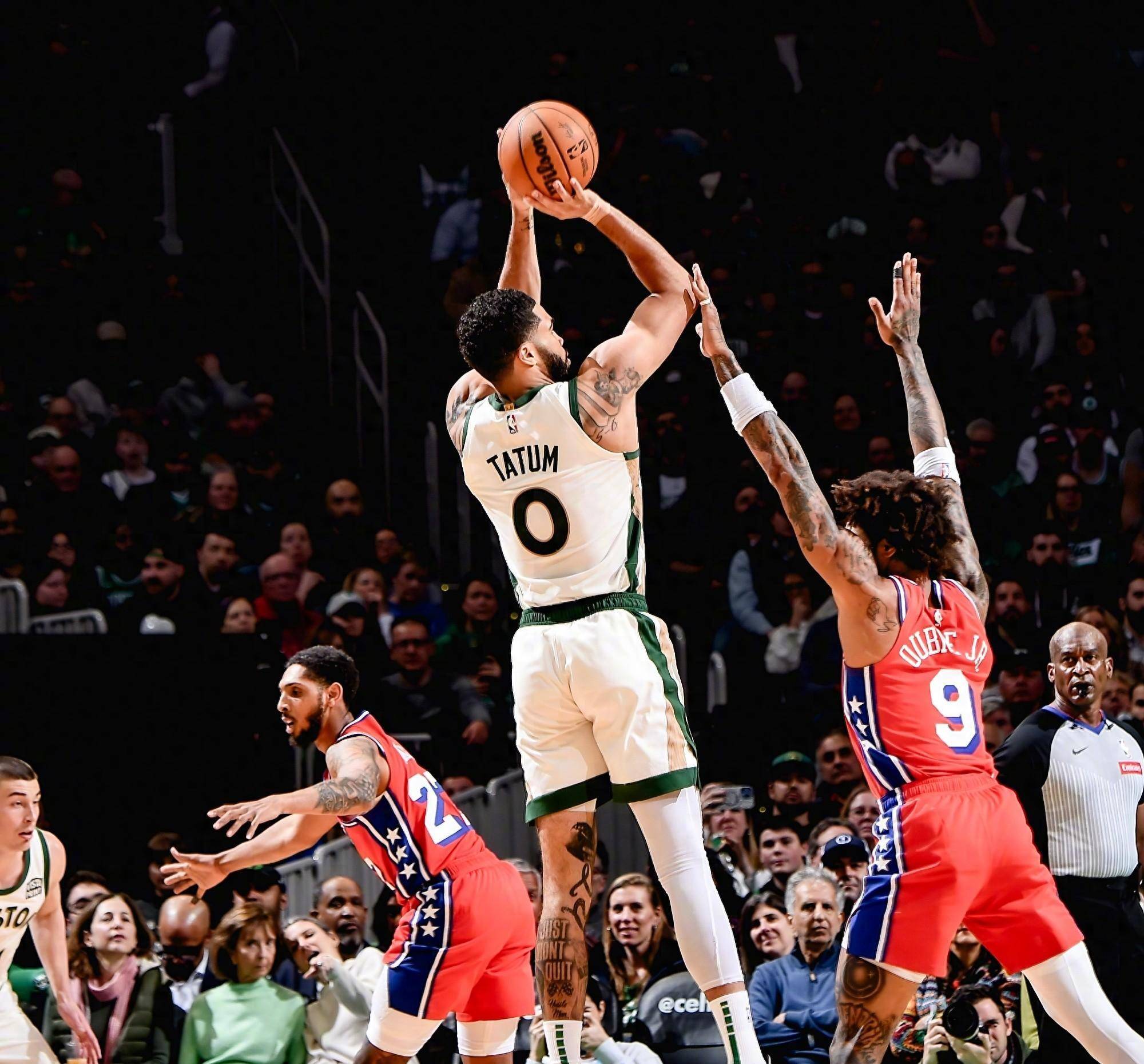 凯尔特人继续战胜老鹰，取得九连胜