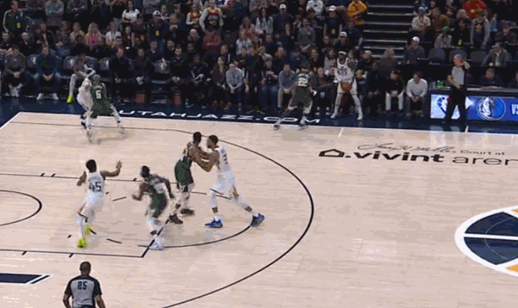 B体育体育视频-雄鹿轻取爵士，戈贝尔失利